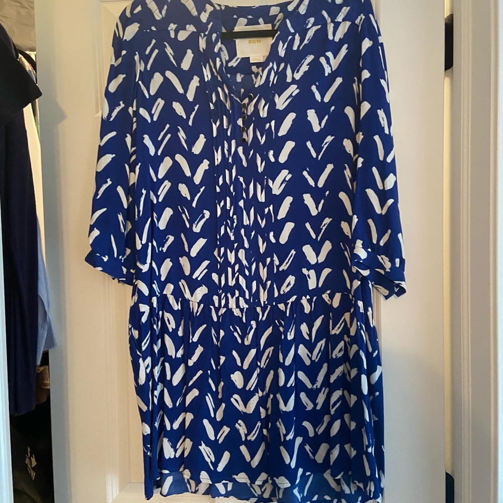 Exploded Print Dress